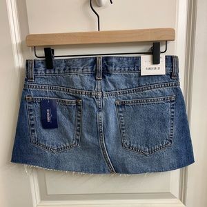 Forever 21 jean skirt